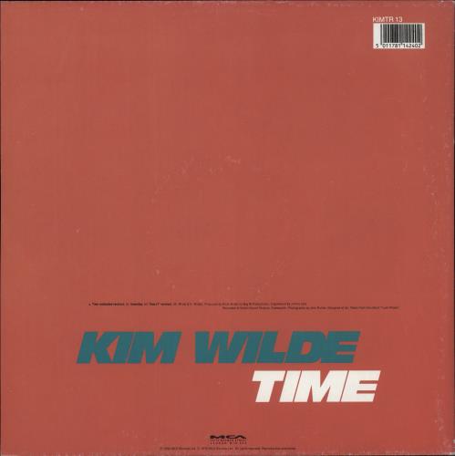 Kim Wilde Time 12" vinyl single (12 inch record / Maxi-single) UK WIL12TI21657