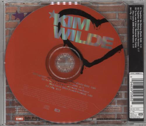 Kim Wilde Together We Belong CD single (CD5 / 5") German WILC5TO399097