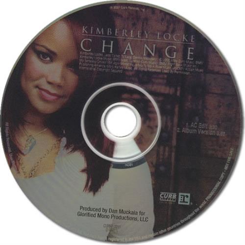 Kimberley Locke Change CD single (CD5 / 5") US KIBC5CH398615