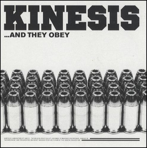 Kinesis And They Obey 7" vinyl single (7 inch record / 45) UK KNE07AN292469