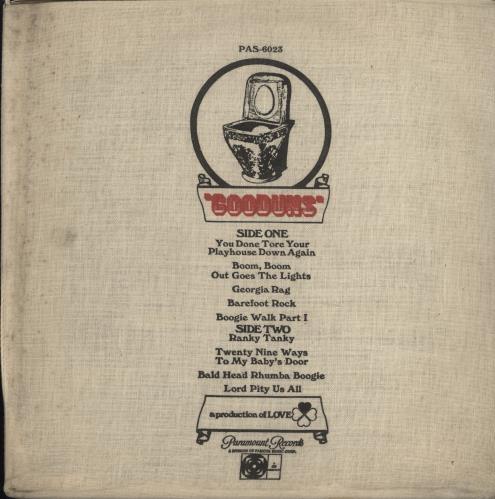 King Biscuit Boy Gooduns vinyl LP album (LP record) US OJ3LPGO772098