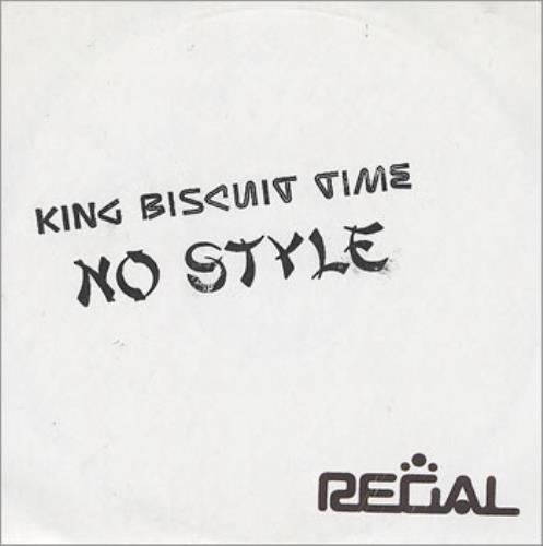 King Biscuit Time No Style CD-R acetate UK KBTCRNO359247