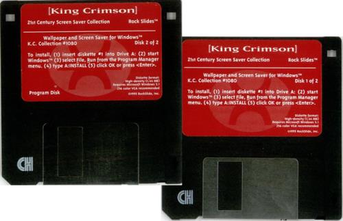 King Crimson 21st Century Screen Saver For Windows CD-ROM US KNCROST422118