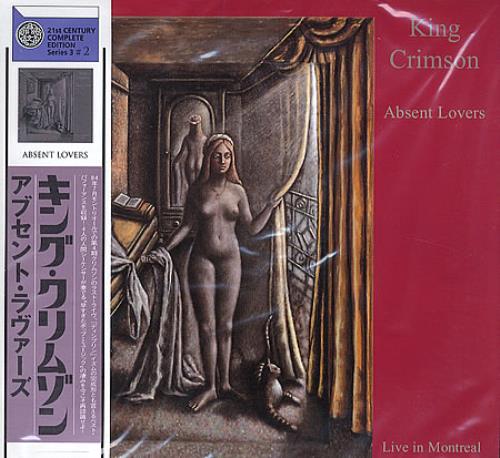 King Crimson Absent Lovers: Live In Montreal 1984 2 CD album set (Double CD) Japanese KNC2CAB364592