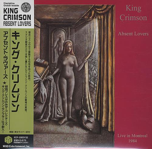 King Crimson Absent Lovers 3-CD album set (Triple CD) Japanese KNC3CAB387183