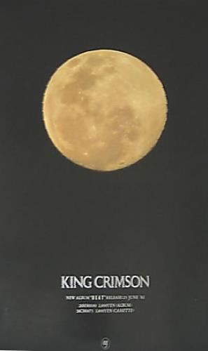 King Crimson Beat poster Japanese KNCPOBE351052