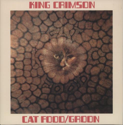 King Crimson Cat Food EP 10" vinyl single (10 inch record) UK KNC10CA866957