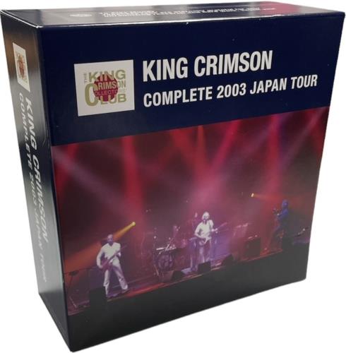 King Crimson Complete 2003 Japan Tour CD Album Box Set Japanese KNCDXCO805965