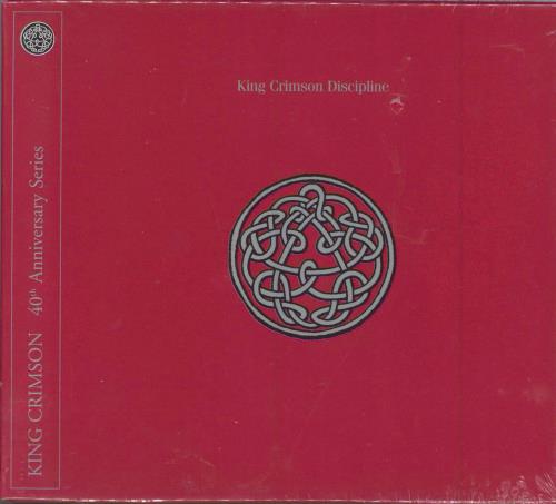 King Crimson Discipline - 40th Anniversary - Sealed 2-disc CD/DVD set UK KNC2DDI781709