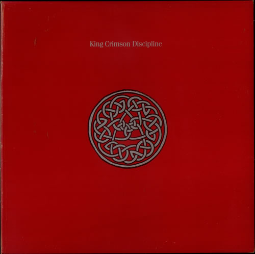 King Crimson Discipline - embossed p/s vinyl LP album (LP record) UK KNCLPDI70421