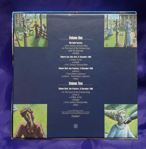 King Crimson Epitaph: Volumes One To Four CD Album Box Set UK KNCDXEP716606