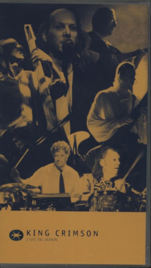 King Crimson Live In Japan video (VHS or PAL or NTSC) UK KNCVILI276174