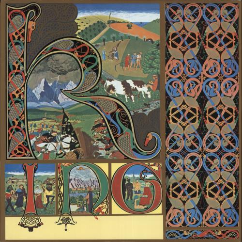 King Crimson Lizard vinyl LP album (LP record) Japanese KNCLPLI166893
