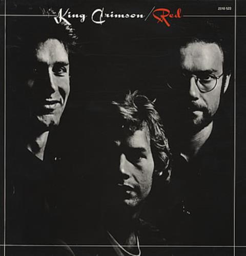 King Crimson Red vinyl LP album (LP record) French KNCLPRE313976