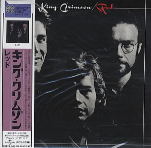 King Crimson Red CD album (CDLP) Japanese KNCCDRE322662