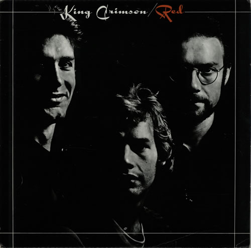 King Crimson Red vinyl LP album (LP record) US KNCLPRE638268