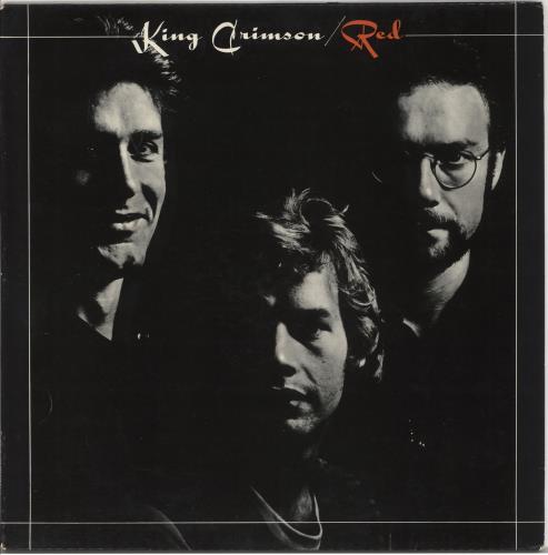 King Crimson Red vinyl LP album (LP record) Italian KNCLPRE727006