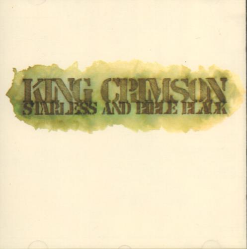 King Crimson Starless & Bible Black CD album (CDLP) UK KNCCDST53712