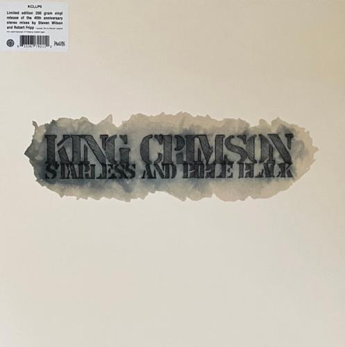 King Crimson Starless And Bible Black - 200 Gram Super Heavyweight Vinyl - Sealed vinyl LP album (LP record) UK KNCLPST856745