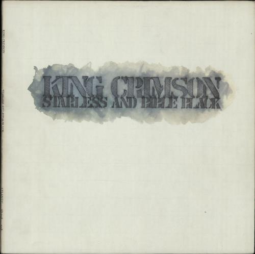 King Crimson Starless And Bible Black vinyl LP album (LP record) US KNCLPST264329