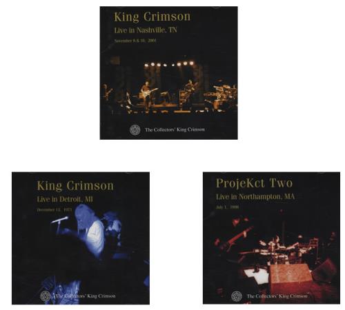 King Crimson The Collectors' King Crimson Vol. 6 3-CD album set (Triple CD) Japanese KNC3CTH432594