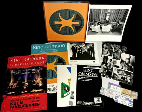 King Crimson THRAK Box CD Album Box Set UK KNCDXTH776858