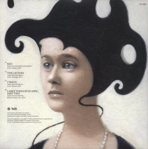 King Crimson Uncertain Times - Double 10" 10" vinyl single (10 inch record) UK KNC10UN866956