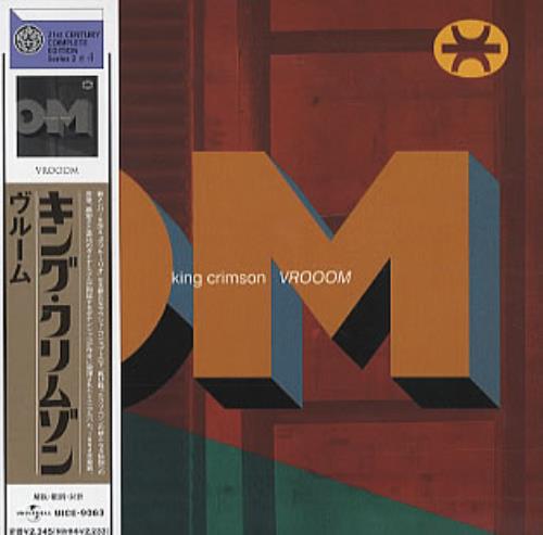 King Crimson VROOOM CD album (CDLP) Japanese KNCCDVR322451