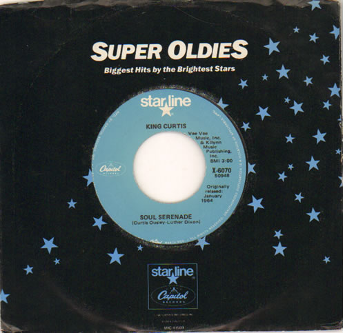 King Curtis Soul Serenade 7" vinyl single (7 inch record / 45) US K.C07SO642529