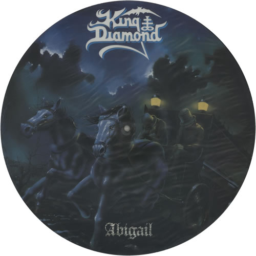 King Diamond Abigail picture disc LP (vinyl picture disc album) UK KDIPDAB594560