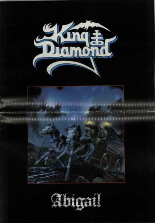 King Diamond Abigail tour programme UK KDITRAB607170