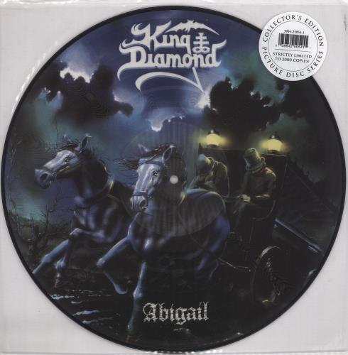 King Diamond Abigail picture disc LP (vinyl picture disc album) UK KDIPDAB729523
