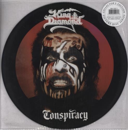 King Diamond Conspiracy picture disc LP (vinyl picture disc album) US KDIPDCO835184