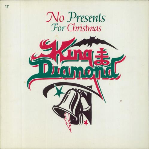 King Diamond No Presents For Christmas 12" vinyl single (12 inch record / Maxi-single) UK KDI12NO105123