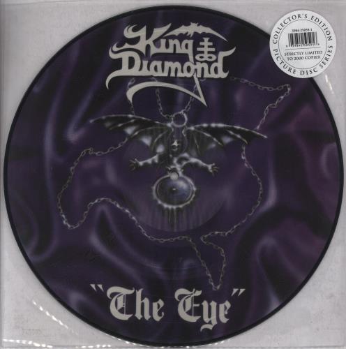 King Diamond The Eye picture disc LP (vinyl picture disc album) Dutch KDIPDTH835186