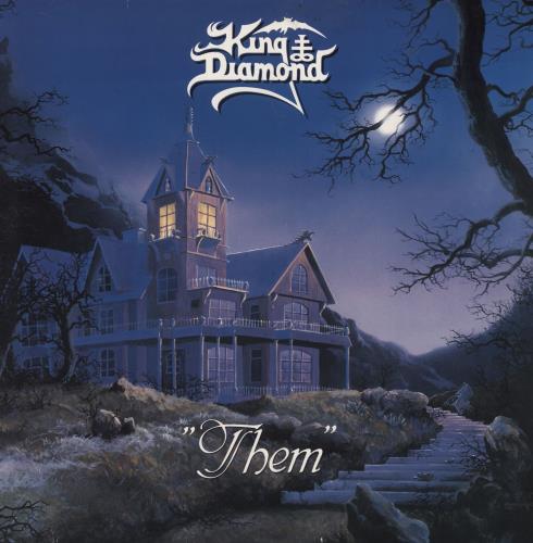 King Diamond Them + Booklet vinyl LP album (LP record) Dutch KDILPTH746818