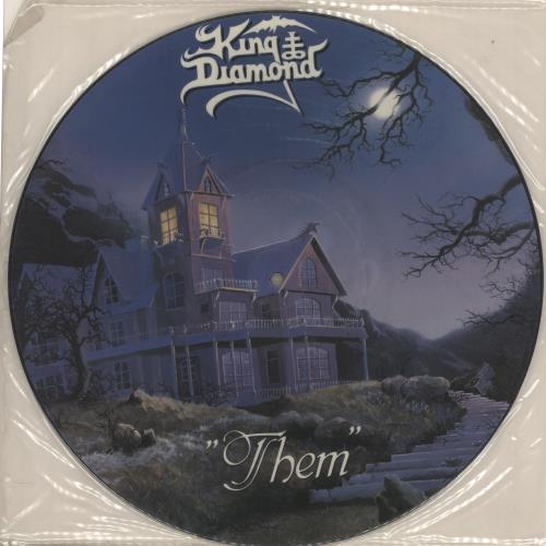 King Diamond Them picture disc LP (vinyl picture disc album) UK KDIPDTH594557