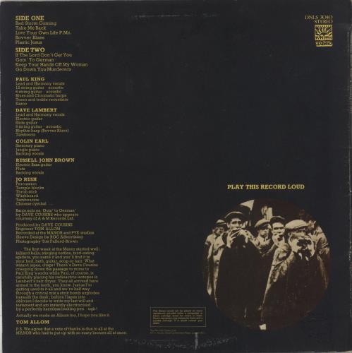 King Earl Boogie Band Trouble At Mill + Poster vinyl LP album (LP record) UK KEQLPTR861858