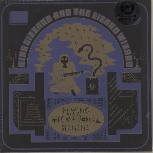 King Gizzard And The Lizard Wizard Flying Microtonal Banana vinyl LP album (LP record) Australian KZSLPFL753267