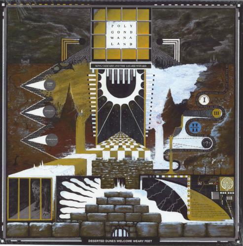 King Gizzard And The Lizard Wizard Polygondwanaland vinyl LP album (LP record) UK KZSLPPO814353