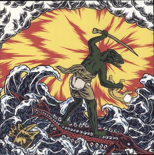 King Gizzard And The Lizard Wizard Teenage Gizzard - Green & Yellow Cornetto Vinyl vinyl LP album (LP record) US KZSLPTE878954