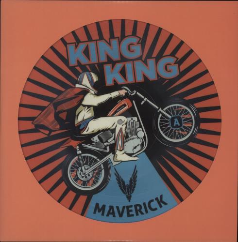 King King Maverick - Autographed picture disc LP (vinyl picture disc album) UK Z03PDMA889298