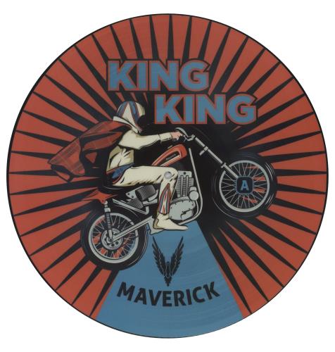 King King Maverick - Autographed picture disc LP (vinyl picture disc album) UK Z03PDMA889298