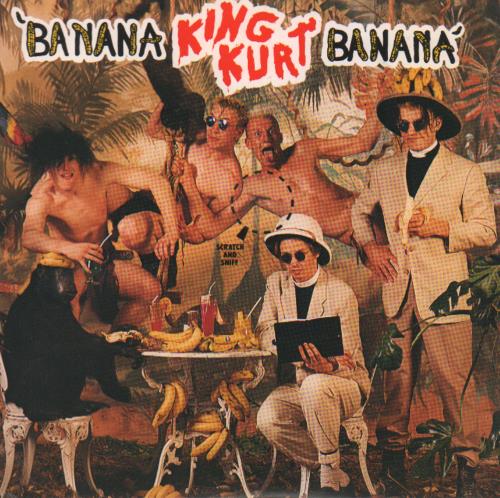 King Kurt Banana Banana - Scratch & Sniff P/s 7" vinyl single (7 inch record / 45) UK K-K07BA80670