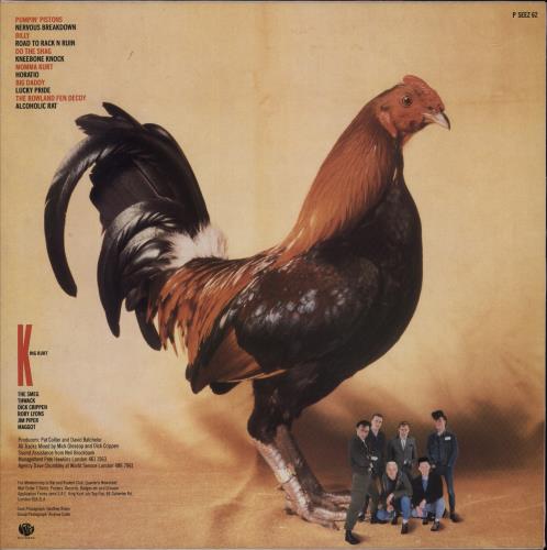 King Kurt Big Cock - Throbbing Red Vinyl vinyl LP album (LP record) UK K-KLPBI645231