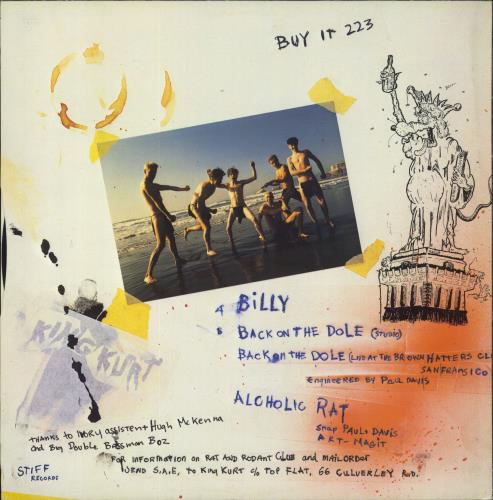 King Kurt Billy 12" vinyl single (12 inch record / Maxi-single) UK K-K12BI159908