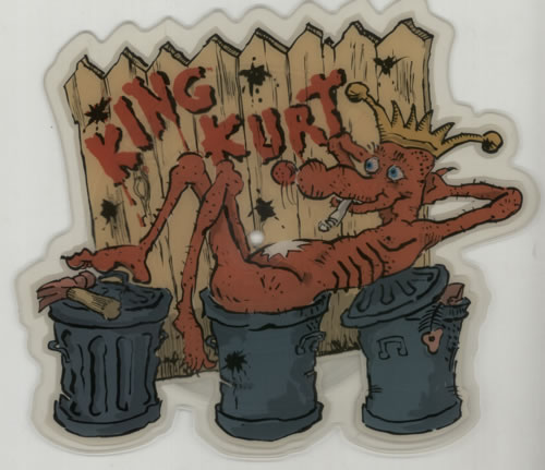 King Kurt Destination Zulu Land shaped picture disc (picture disc vinyl record) UK K-KSHDE53433