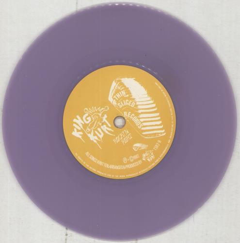 King Kurt Zulu Beat - Lilac Vinyl 7" vinyl single (7 inch record / 45) UK K-K07ZU867753