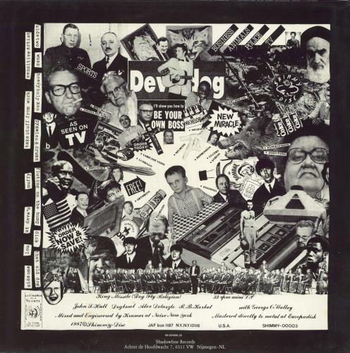 King Missile Fluting On The Hump vinyl LP album (LP record) Dutch KM6LPFL779034