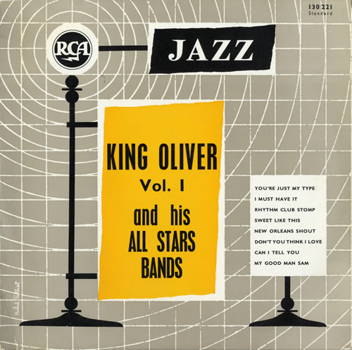 King Oliver King Oliver Vol. 1 And His All Stars Bands 10" vinyl single (10 inch record) French KIV10KI562655